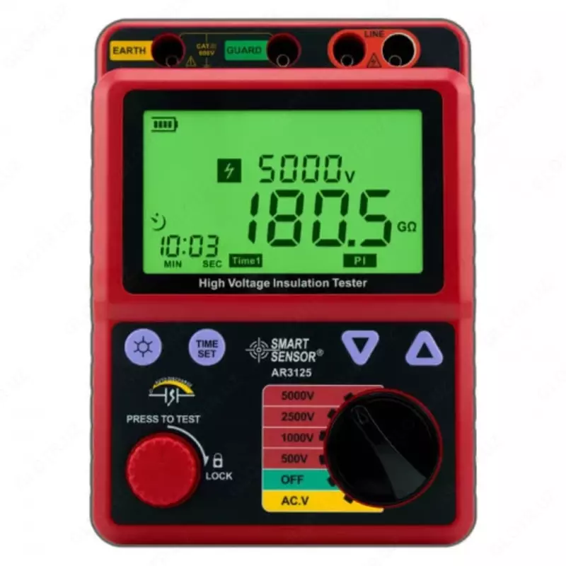 Мегомметр AR3125 5000V