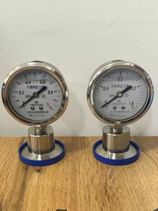 Мембранный манометр корпус из нержавеющей стали - от {0} сум