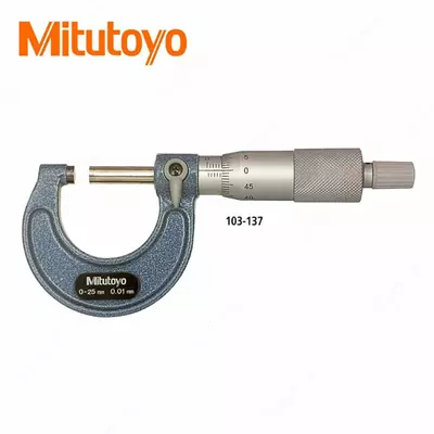Микрометр MITUTOYO 0-25 мм точность 0.01мм