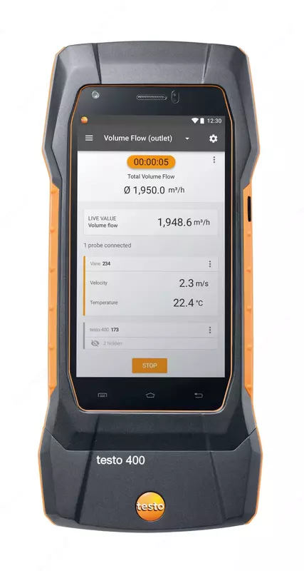 testo 400 - Универсальный измерительный прибор для контроля микроклимата
