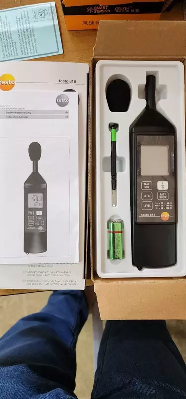 10 000 сум Цифровой шумомер Testo-815