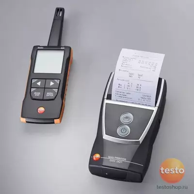 Цифровой Термогигрометр Testo 625 с подключением к приложению
