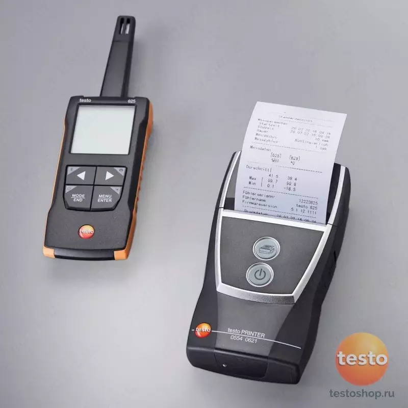 10 000 so'm Цифровой Термогигрометр Testo 625 с подключением к приложению