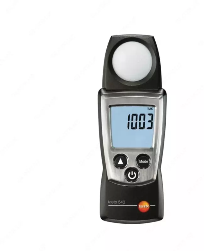 Тesto 540, люксметр, вкл. защитную крышку, батарейки и заводской протокол калибровки.