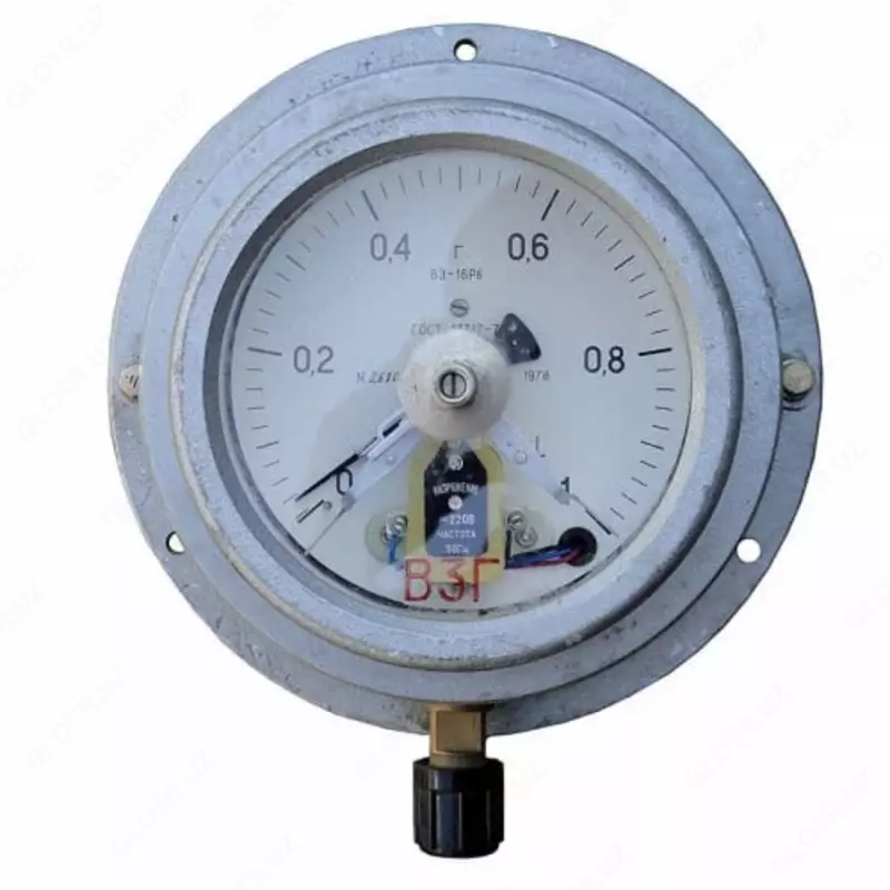 Portlashdan himoyalangan elektrokontaktli manometr VE-16Rb