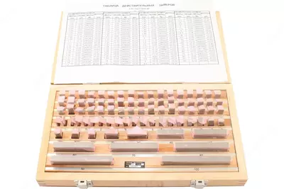 Концевые плоскопараллельные меры КМД класс-0 87шт мер