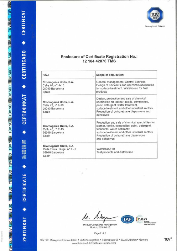 ISO Certificate 2