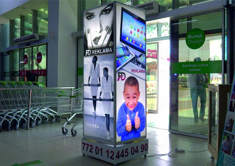 Пилларс - рекламная конструкция нового поколения - от 7 228 470 сум