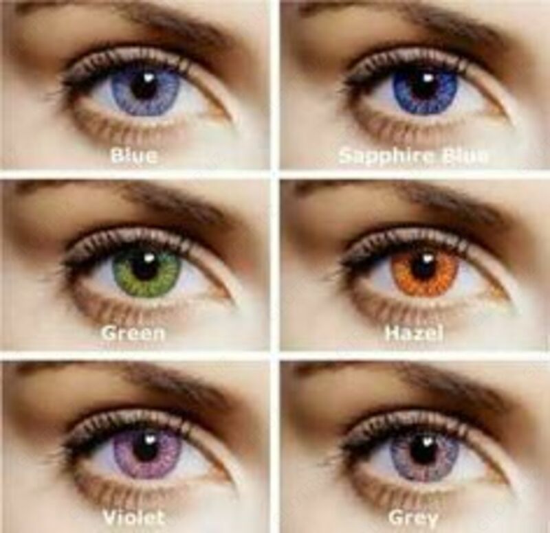 Цветные мягкие контактные линзы Только в розницу