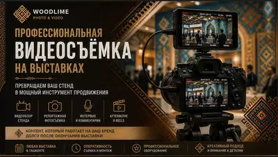 Фото и видео для выставок, форумов и корпоративных мероприятий