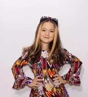 Детский узбекский национальный костюм - по запросу