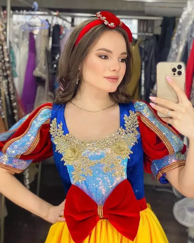 Женский тематический костюм "Белоснежки" - по запросу