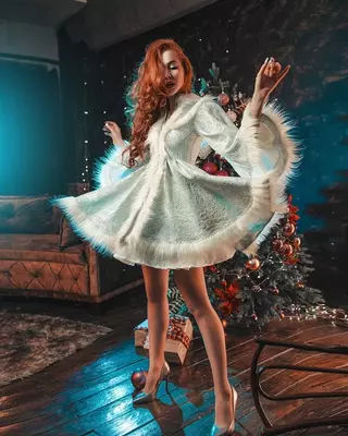 Карнавальный костюм Снегурочки