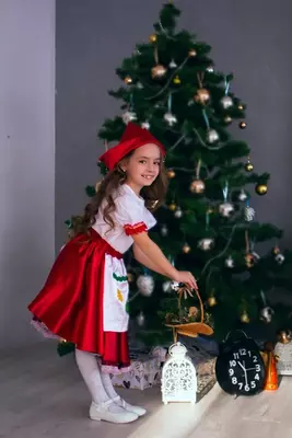 Карнавальный костюм красная шапочка для девочек - Цена по запросу