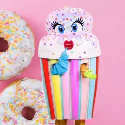 Карнавальный костюм Мороженного или Коктейль