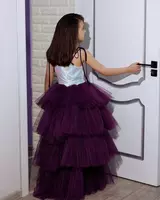 Платье с фиолетовой пачкой - по запросу