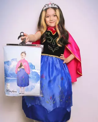 Костюм Анны, героиня мультфильма "Холодное сердце"