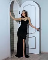 Вечернее платье  черное