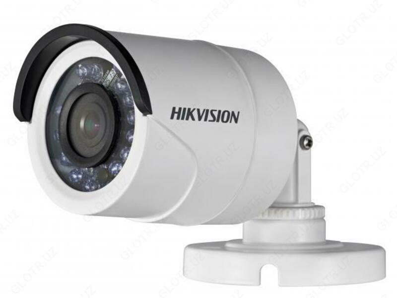 HikVision DS-2CE16D0T-IR 2Мп уличная цилиндрическая HD-TVI камера с ИК-подсветкой до 20м