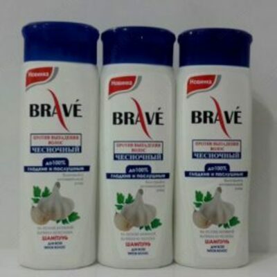 Шампунь по уходу за волосами«Brave» 400 мл - 9 500 сум / шт.