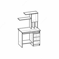 110-025. Компьютерный стол+ бесплатная доставка+установка - по запросу
