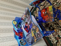 107 - 01. Парта Детская Spiderman. Человек паук.