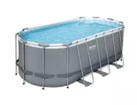  Каркасный бассейн 5.49m x 2.74m x 1.22m овальный - 