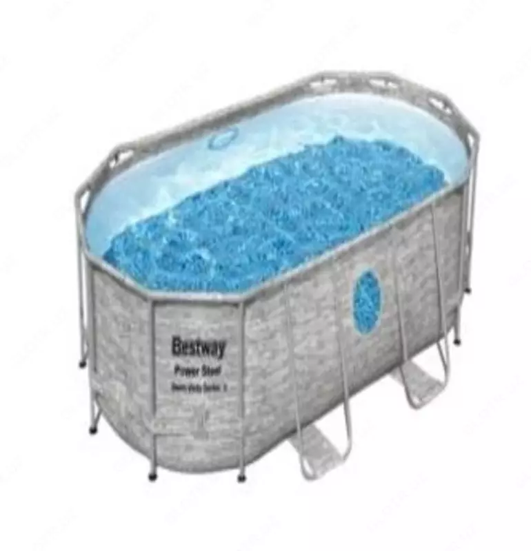 Каркасный бассейн 4.27m x 2.50m x 1.00m овальный