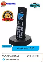 Бепул етказиб бериш 30 дакикада. Радиотелефон Panasonic 310. Янги. Оригинал.