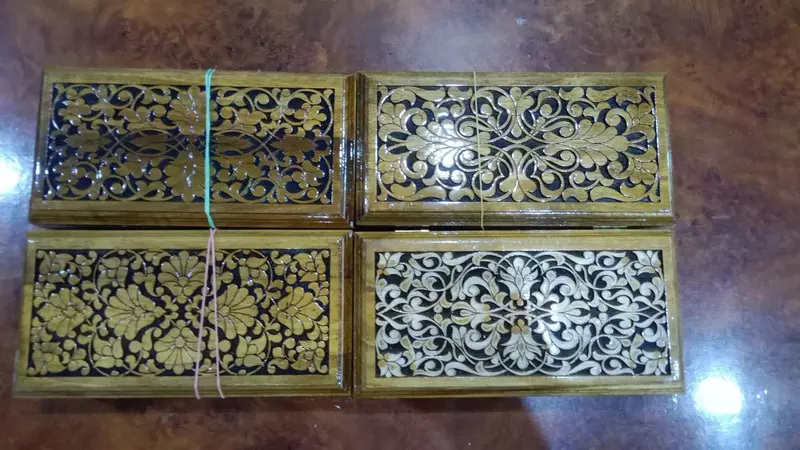 Шкатулка ручной работы. Орех.