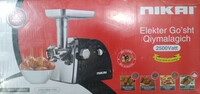 Мясорубка Nikai NMG742RU оригинал - от 693 867.3 сум
