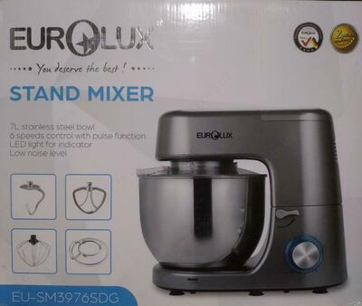 Планетарный миксер Eurolux EU-SM3975KSB