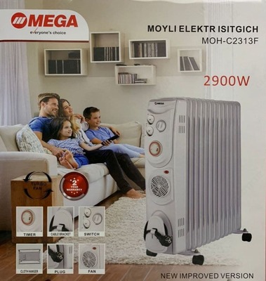 Масляные обогреватели Mega Moh-C2313F 13 секция оригинал