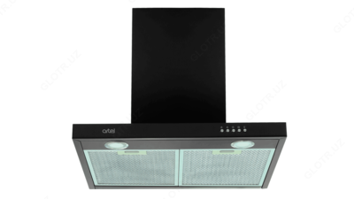 Artel ART-1360 T shaklidagi oshxona qopqog'i (oq jigarrang po'lat qora)