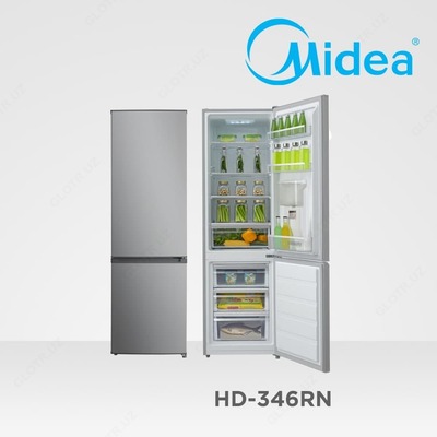 Midea HD-346RN muzlatgichi (oq kulrang)