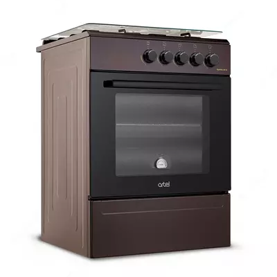 Газовая кухонная плита Artel Apetito 00-G (белый коричневый серый)