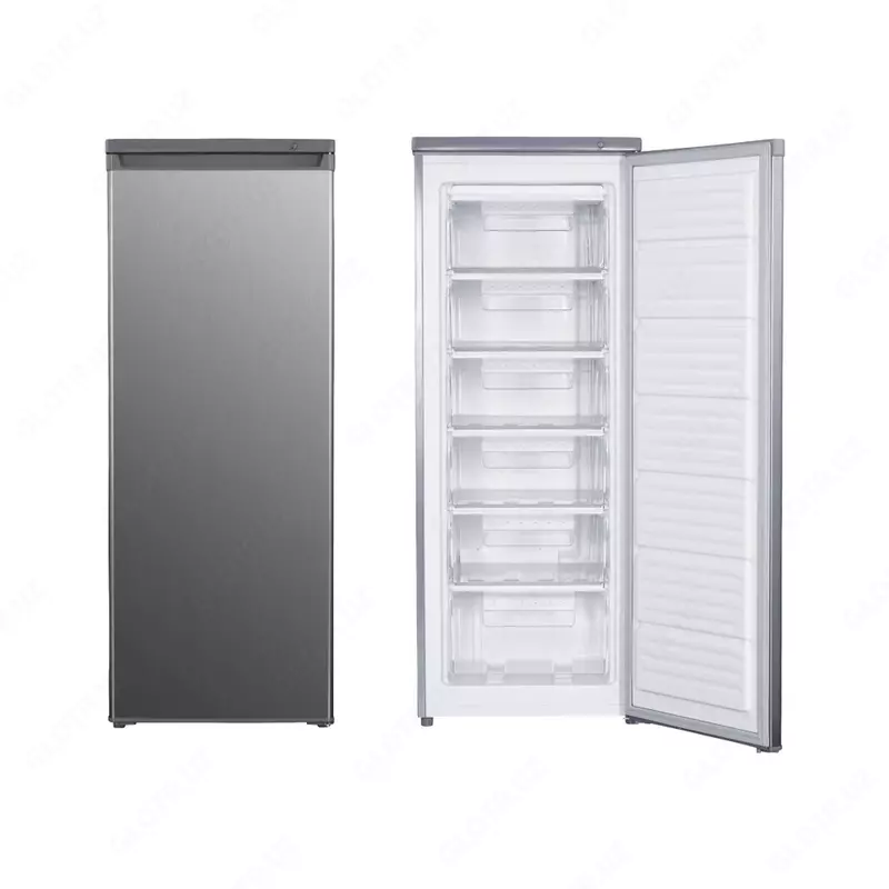 Морозильник ZIFFLER UP-163 PRO (белый серый)