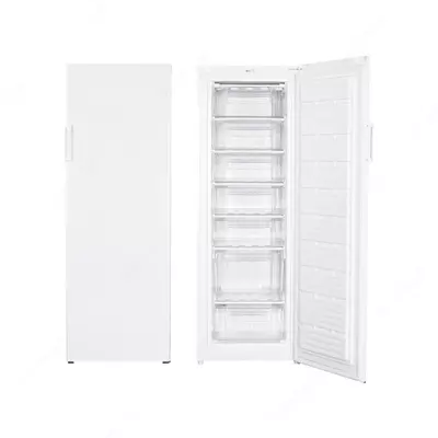 Морозильник ZIFFLER UP-225 (белый серый)