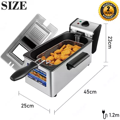 Электрическая Фритюрница Sonifer SF-1003 3л.