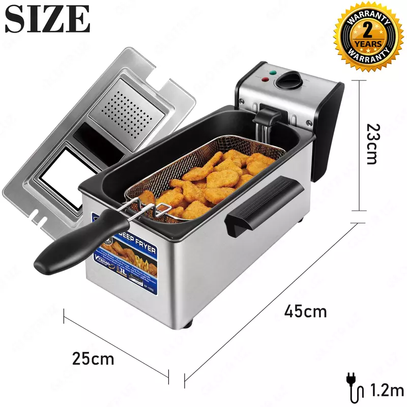 Электрическая Фритюрница Sonifer SF-1003 3л.