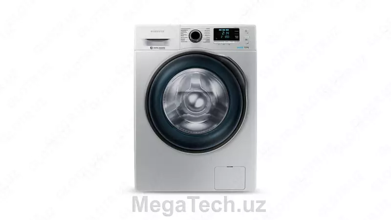  Kir yuvish mashinasi Samsung WW80J6210CS (oq polat) 8kg UZ - 