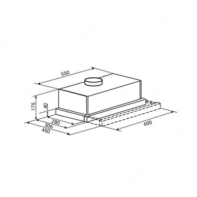 Кухонная вытяжка Goodwell GWH-U2060WH