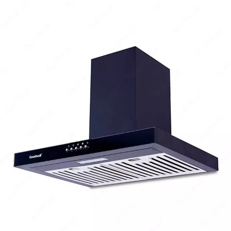 Кухонная вытяжка Goodwell GWH-T4560 (белый стальной черный)