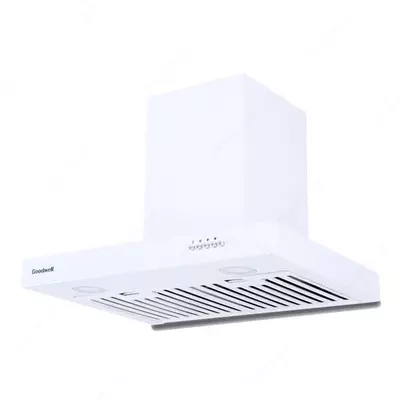 Кухонная вытяжка Goodwell GWH-T4360 (белый стальной черный)