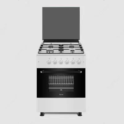 Газовая плита Ferre LN60-21W/Br/I/B(белый коричневый cтальной черный)