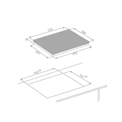 Панель варочная Goodwell GWP-3260BG