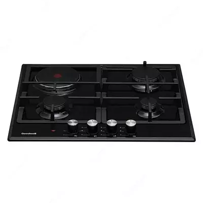 Панель варочная Goodwell GWP-63142(чёрный cтальной)