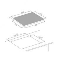 Панель варочная Goodwell GWP-63142(чёрный cтальной) MegaTech
