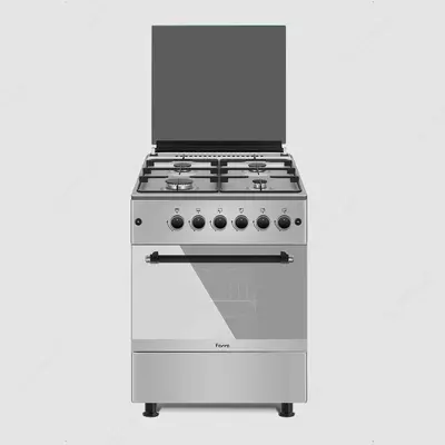 Газовая плита Ferre LN60-21W/Br/I/B(белый коричневый cтальной черный)