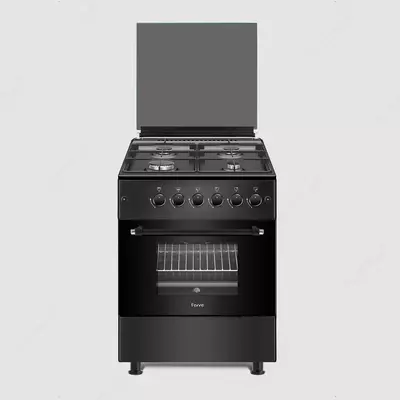 Газовая плита Ferre LN60-21W/Br/I/B(белый коричневый cтальной черный)